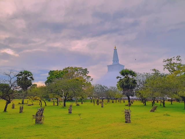View of Sigiriya Rock from Pidurangala Rock