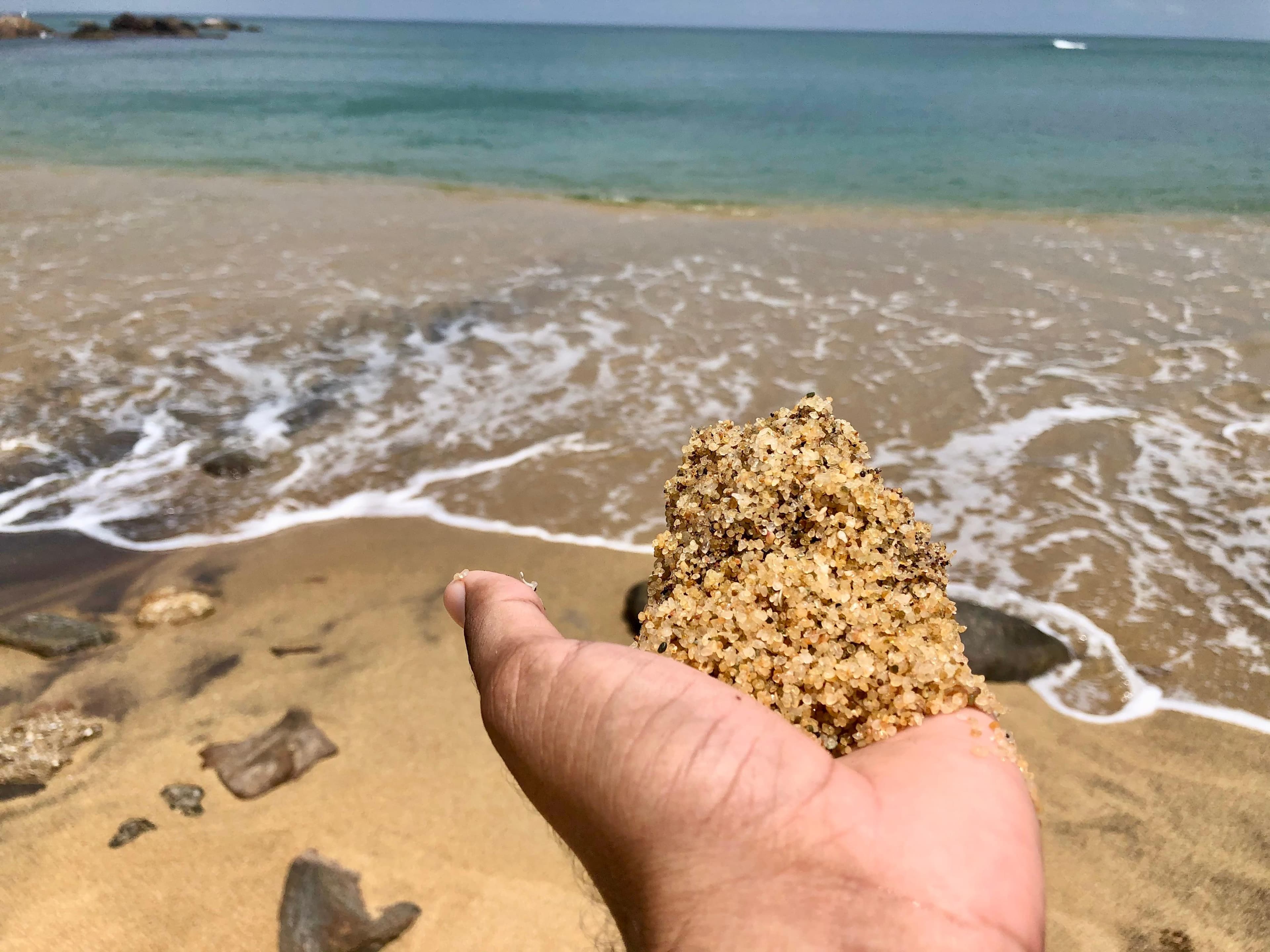 Arisi Male Beach unique coastal formations