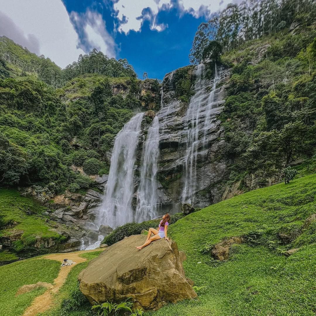 Bomburu Ella - Beautiful waterfall in Sri Lanka