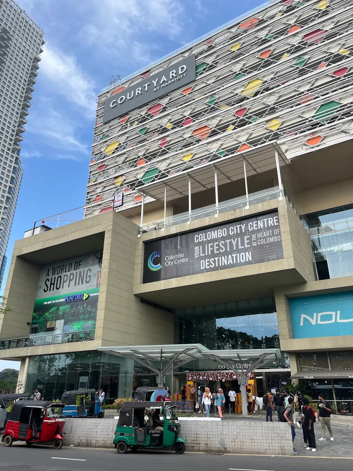 Colombo City Centre modern shopping complex with contemporary design