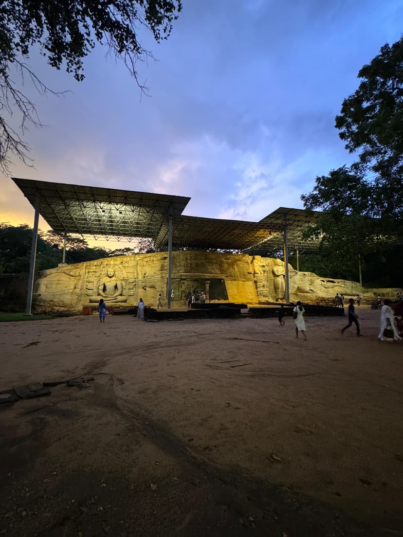 Gal Vihara showing various views of the rock temple and Buddha statues (1 of 5)