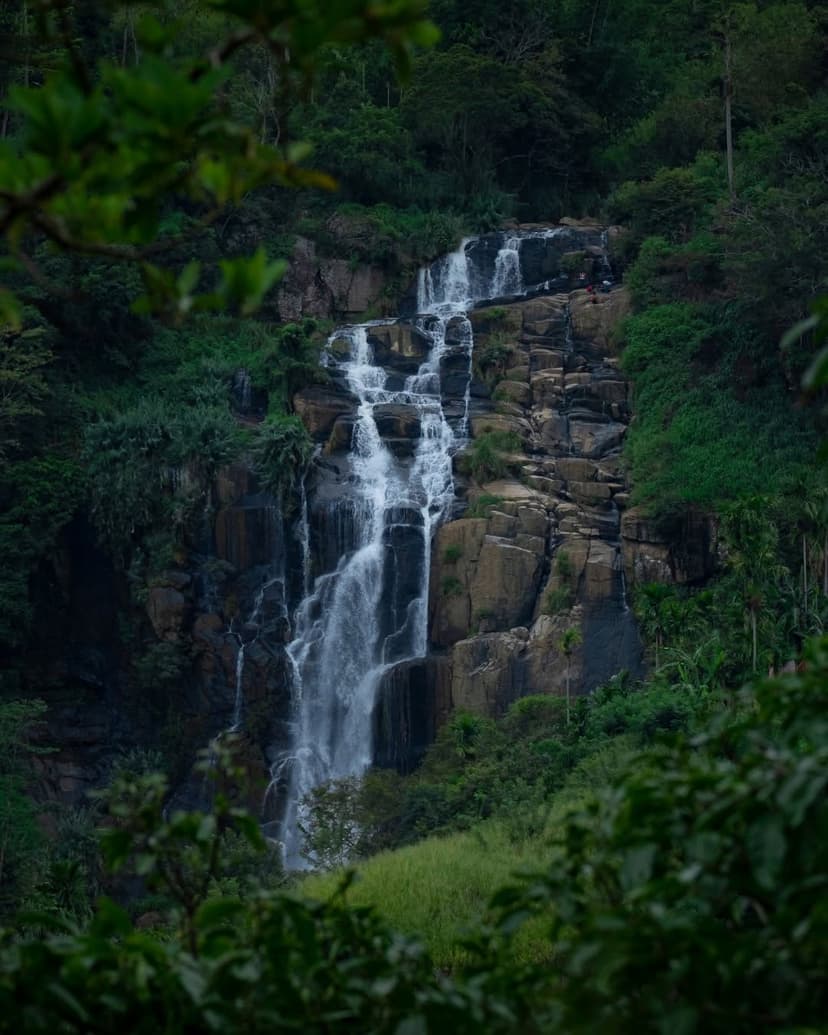 Kithal Ella Falls, a hidden waterfall near Ella surrounded by lush forest