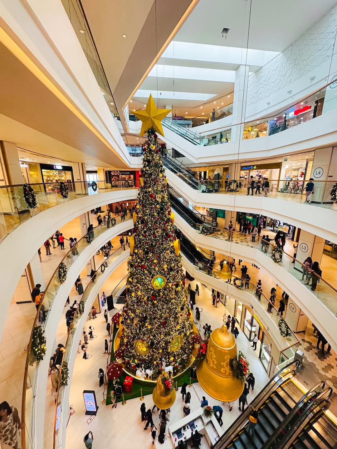 One Galle Face Mall luxury shopping center with modern architecture