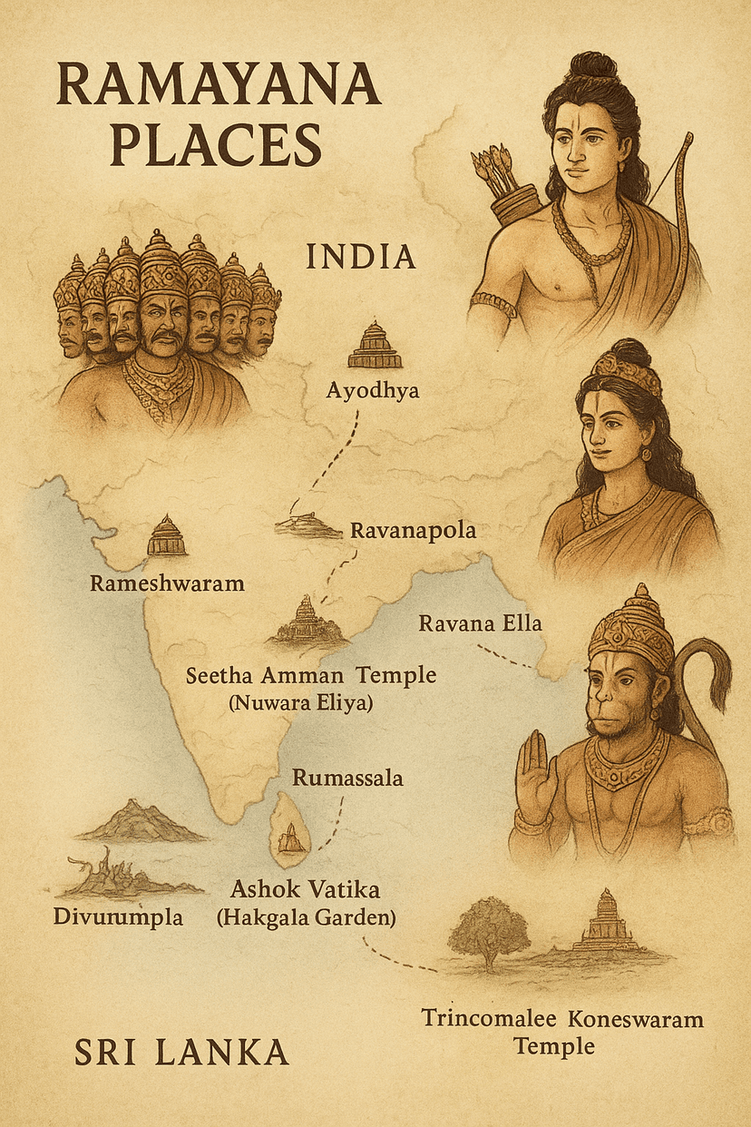 Ramayana Sites in Sri Lanka