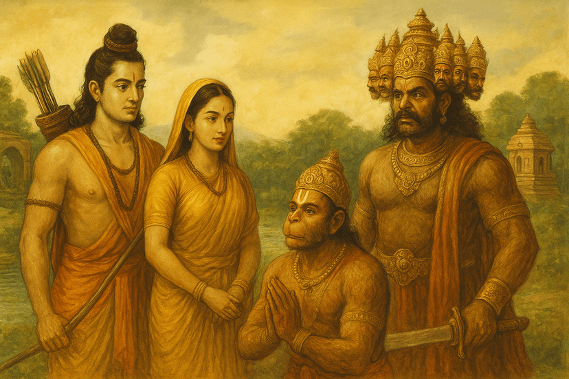 Ramayana Story: India to Sri Lanka