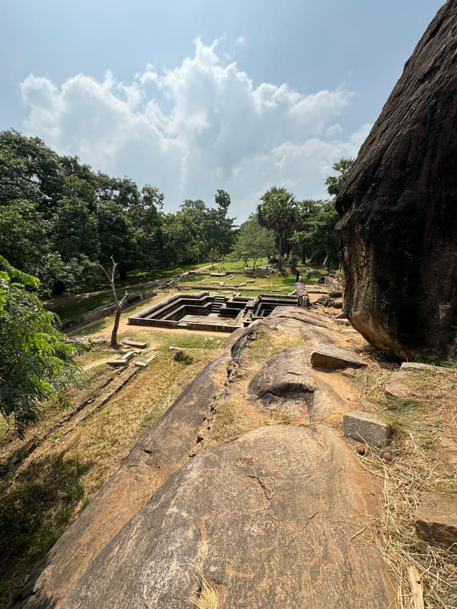 View of Sigiriya Rock from Pidurangala Rock