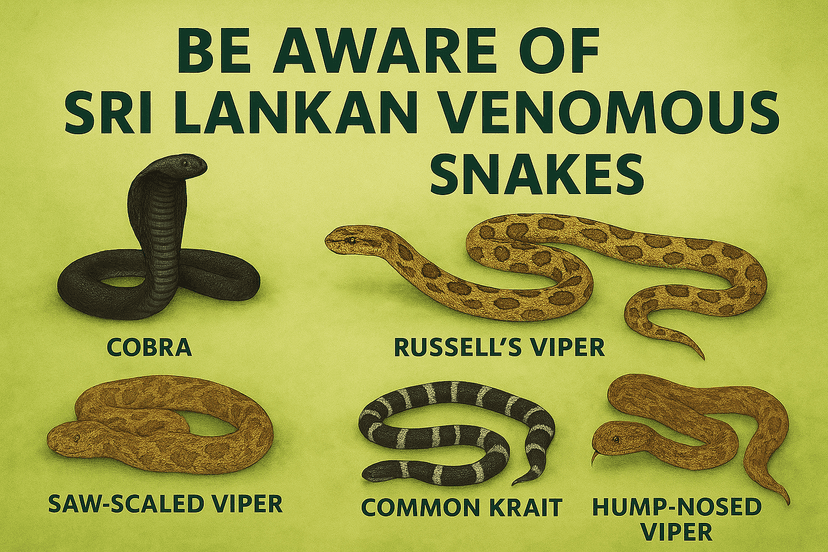 Venomous Snakes in Sri Lanka