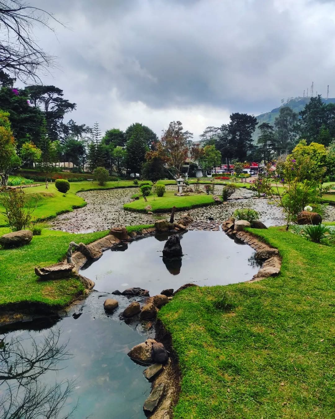 Ancient cave paintings in the first cave showing intricate Buddhist artwork