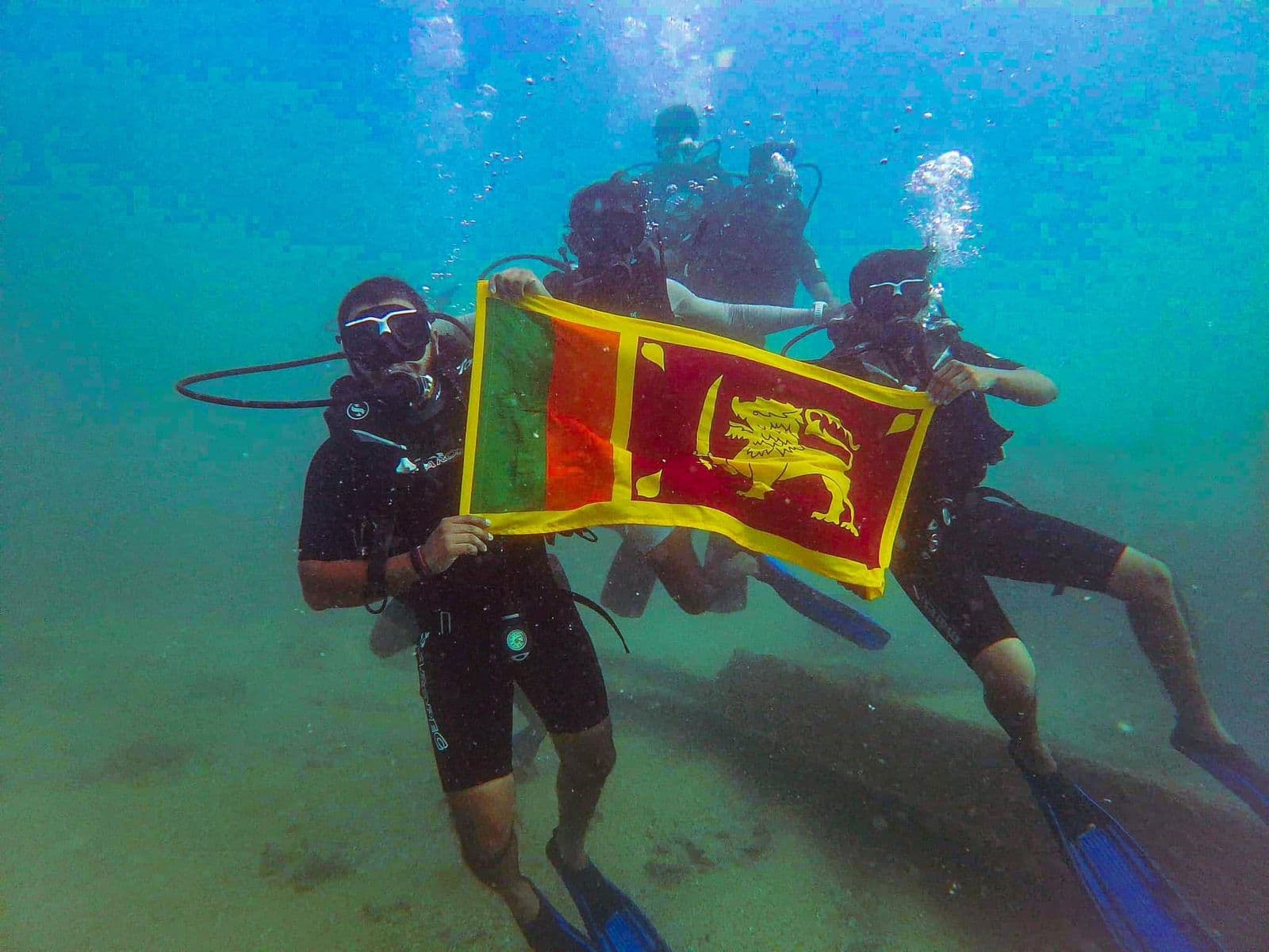 Scuba diving in Sri Lanka