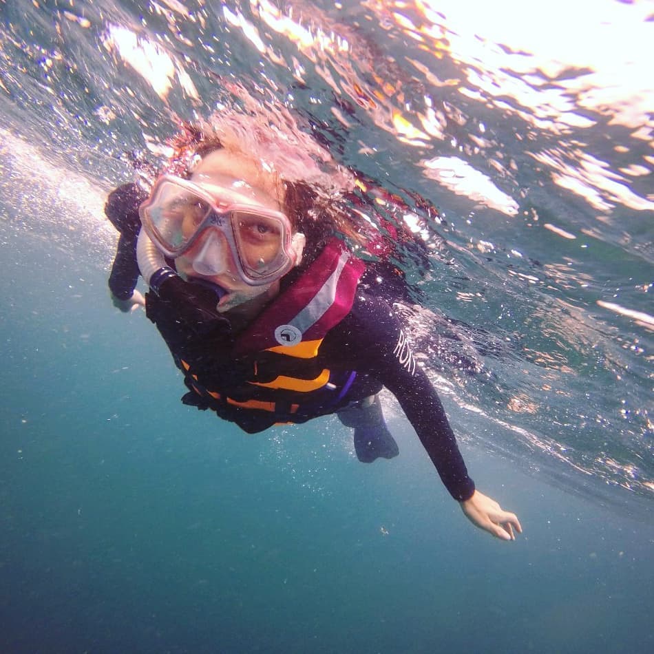 Snorkling in Sri Lanka